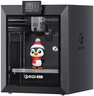 QIDI Q2C 3D Printer, Enclosed FDM with New Generation Leveling Se...
