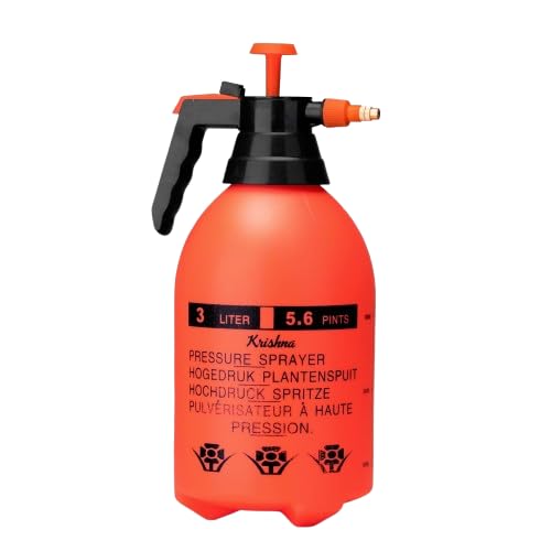 3 LTR Manual Pressure Garden Sprayer | Hand Pump Water Sprayer with Adjustable Nozzle | Heavy-Duty Plastic Bottle for Plants, Gardening & Cleaning-image-42