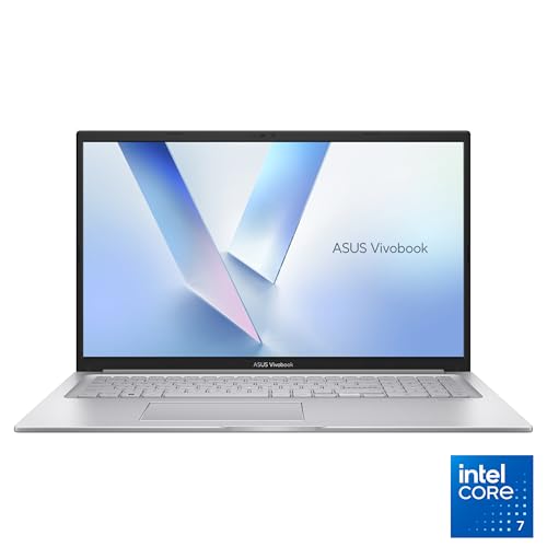 Image of ASUS Vivobook 17 Laptop - 17.3 inch FHD Display - Intel Core 7 150U - 16GB RAM - 1TB SSD - Windows 11 Home - Cool Silver - F1704VAP-ES77