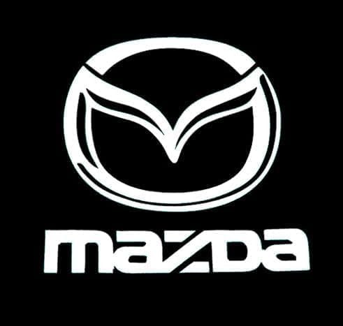 UTRFJO Car Door Projector Lights for Mazda 6/8 Atenza, Car Door Welcome Light Car Door Light Projector Courtesy Door Light, Welcome Light Lamp Door Light Puddle Lights,3pcs