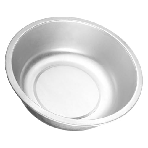 Lavabo de Aluminio Grueso Redondo 29 cm para Cocina miniatura 1