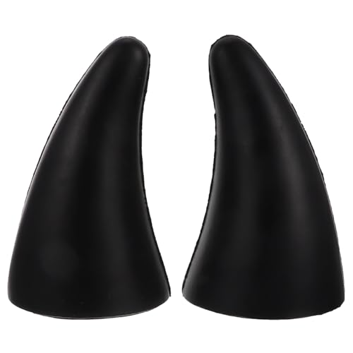 VICASKY 1 Paire Autocollant 3D Corne De Démon Diable Pour Voiture, Accessoires De Décoration De Ventouse Pour Toit Et Pare Chocs Décalcomanies Dhalloween...