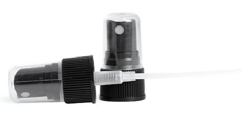 WM (Bulk Pack of 24) 4oz Amber Refillable, Empty Plastic Cylinder Bottles with Black Fine Mist Spray Cap. Used in DIY Oils, Soap, Shampoo, Hydration, Cleaning, Cosmetics, Aromatherapy and more2