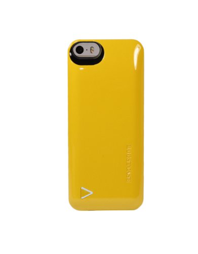 Boostcase Charging Case for iPhone 5/5S/SE - (2,200 mAh) - Retail Packaging -Mustard