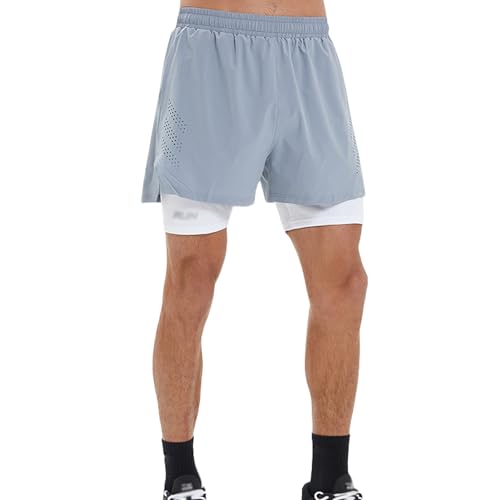 Pantalones cortos de ciclismo para hombre con bolsillos con cremallera miniatura 1