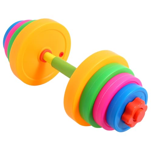 Kisangel mancuernas pesadas ajustables mancuernas de ejercicio gimnasia pequeño toys deportivos mancuernas ajustables juguetes con mancuernas para pequeños el plastico