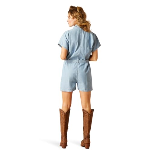 Mono Ariat Herringbone romper casual de mujer para primavera 4