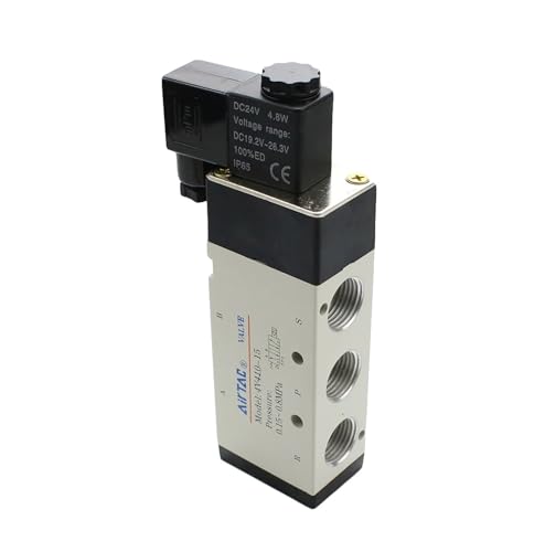 Électrovanne pneumatique 1/2 évite les pertes de pression en AC 110V - 6