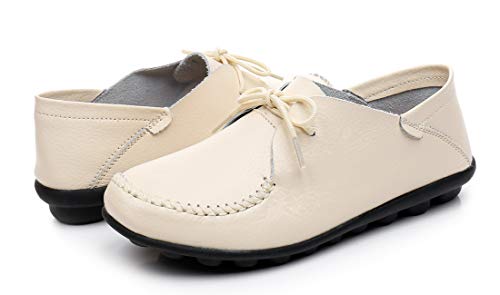 Image of VenusCelia Women's Breathable Comfort Walking Office Flat Loafer