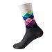 Fashion Socks for Women Mid-calf Trendy Casual Crew Streetwear Lightweight Breathable Ankle Socks J