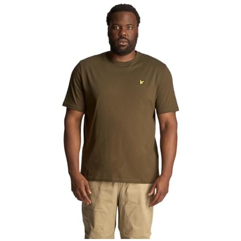Lyle & Scott Olive Plain T-Shirt 5XL Cover