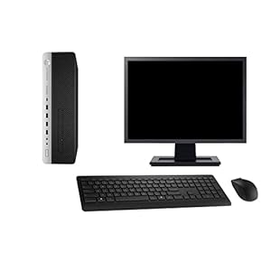 HP PC EliteDesk 800 G3 SFF Display 27 inch G4400 RAM 8 GB harde schijf 500 GB Windows 10 WiFi (gereviseerd)