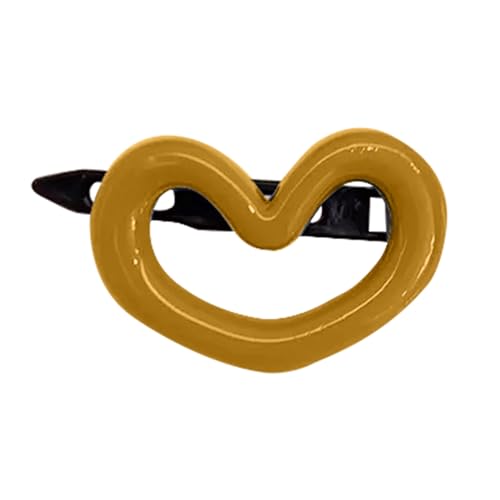 女の子のヘアピン - バスヘアアクセサリー orandi 爪クリップ,お風呂、クリスマス、誕生日、休日、平日用の滑り止めハート型ヘアクリップ。 Foccar