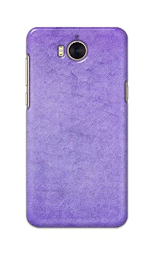 Image of Plain Purple Hard Back Case Cover for Huawei Y5 (2017) / Huawei Y6 (2017) / Nova Young, MYA-L03 /L23, L02 /L22 Back Cover -(J5) VNS2226