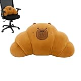 Expérience tactile confortable : cet animal en peluche en forme de présente un design en peluche fabriqué à partir d'un tissu exceptionnellement doux, offrant un toucher confortable qui apaise les sens ; parfait pour se détendre après une longue journée ou créer des moments de en lisant ou en se prélassant à la maison