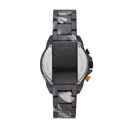 Image of Fossil Bronson Analog Green Dial Men's Watch-FS5854