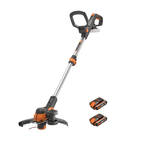 WORX WG163E Decespugliatore Tagliabordi a Batteria 20V,...
