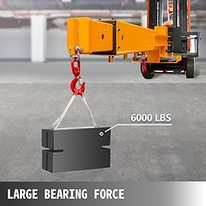 Bestequip FMC-6000 Forklift Jib Boom Crane thumb #1