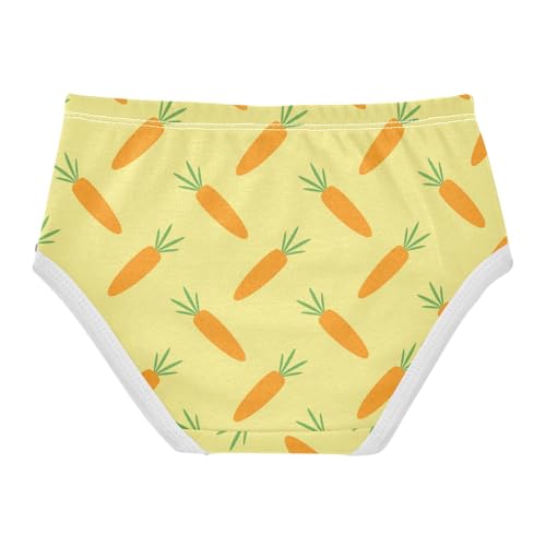 Little Girl Underwear Toddler Panties Kids Undies Carrot Soft Cotton Briefs 2T-8Y2