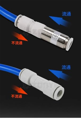 Conector neumático SPV de 8mm para proyectos de carpintería 6