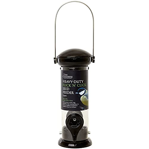 Tom Chambers Heavy Duty Flick 'N' Click 2 Port Seed Feeder