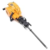 YN27C Gasoline Rock Drill, 2-Stroke Heavy Duty Gasoline Internal Combustion Rock Drill Drilling Machine, Gas Demolition Concrete Stone Breaker Hammer for Mining, Cement&Asphalt Pavement