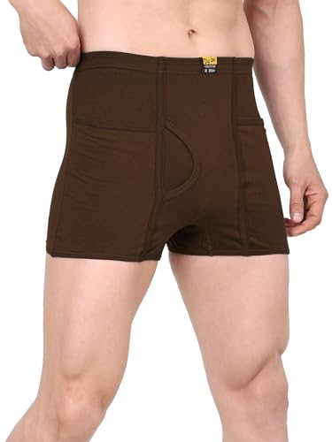 Image of Digsel Men 100% Cotton Inner Elastic Packet Trunks