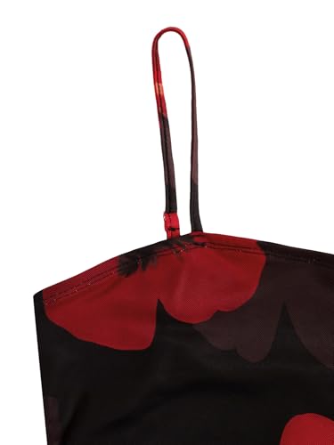 Verdusa Women's Summer Dresses for Women 2025 Floral Midi Dress Sundresses Split Beach Vacation Outfits4