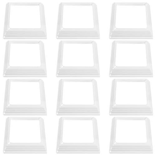 12pcs Plastic Split Style White Column Wraps Porch Deck Post