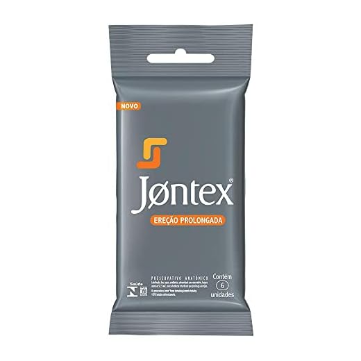 Preservativo Camisinha Jontex Ereção Prolongada - 6 Unidades