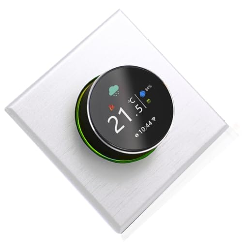 Thermostat de chauffage au sol électrique réglable avec interrupteur mural - 5