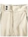 OYOANGLE Men's Pleated High Waist Wide Leg Pants Loose Fit Casual Pants with Pocket Beige Small