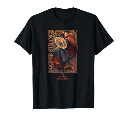 T-shirt Doctor Strange 2 Marvel avec affiche du film imprimée pour homme