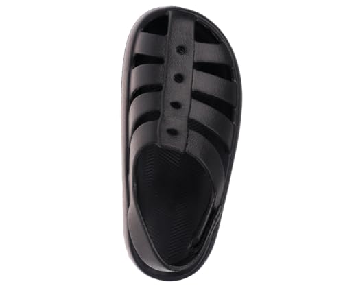 Image of Foamwalk Girl's EVA Slides Fisherman, Buckle Clogs Kids Cloud Slides - Slip On Sandals for Girls Toddler /Little Kid /Big Kid