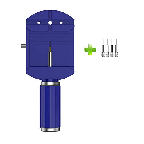 ROKOO Watch Band Spring Bars Pasadores de Enlace de Correa Removedor Ajustador Abridor Herramientas de reparación Kit + 4 Pines
