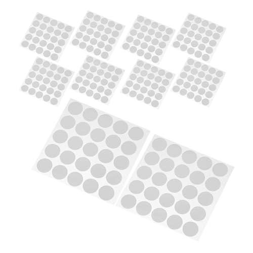 Cabilock 500 Piezas Puntos Adhesivos Nano Transparente Doble Cara Pegatinas Precortadas para Manualidades Decoración y Sin Daños Uso Hogar y Oficina