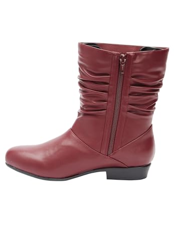 Comfortview Women's Plus Size Madison Bootie4