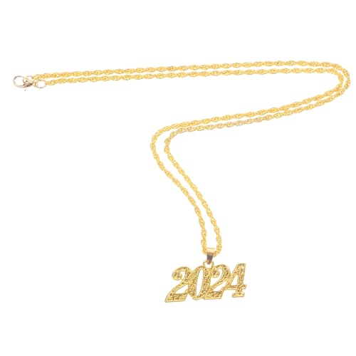 FRCOLOR Collar de Graduación con Colgante de Temporada Ajustable de Aleación de Zinc Resistente para Mujer Recuerdo Especial para Eventos y Celebraciones