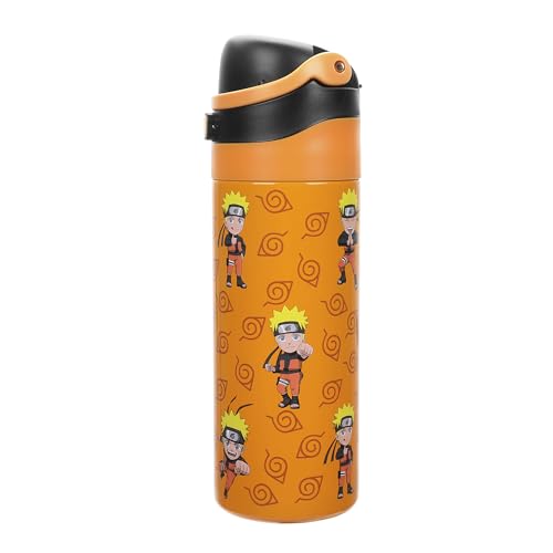 Image of Naruto Khargo 24 Oz. Stainless Steel Tumbler With Flip-Top Lid