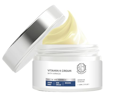 7% off - Vitamin K Cream- Moisturizing Bruise Healing Formula. Dark Spot Corrector for Bruising, Spider Veins...