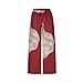 Womens 2 Piece Outfits Dressy Long Sleeve Oversized Shirt and Wide Leg Floral Pants Trendy Vacation Sets with Pockets