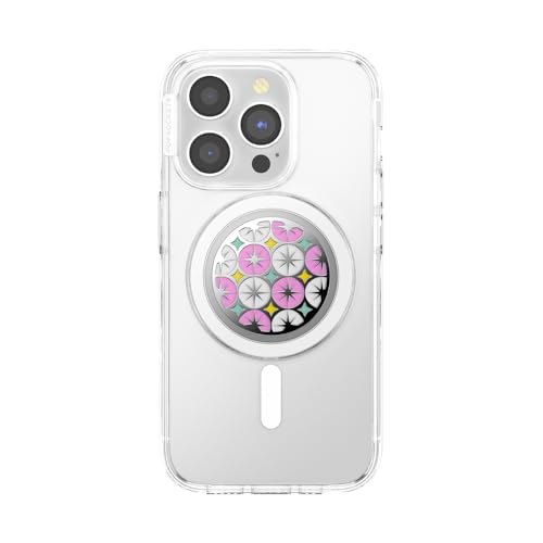 Image of PopSockets Phone Grip for MagSafe, Magnetic Holder, Phone Stand, Enamel - Atomic Wallpaper