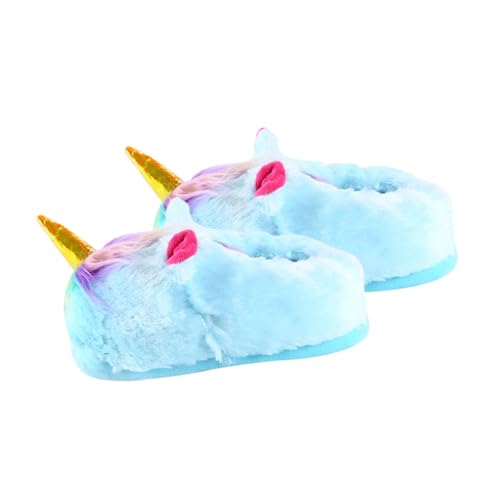 Pantoufles licorne en peluche le cadeau idéal d'hiver