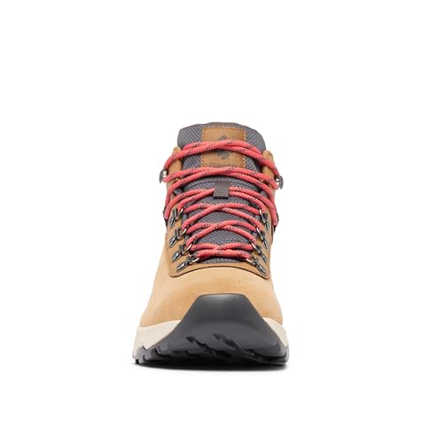Columbia Women's Newton Wander Hiking Shoe, Elk/Sunset Red, 8.5