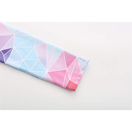 Girls Gymnastics Leotards Ballet Dance Geometric Metallic Leotards Long Sleeve Unitards Bodysuit Dancewear Size 12