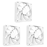 NZXT F120Q v2 White 静音・エアフロー強化タイプ PCケースファン 120mm RF-Q12SF-W2 FN2269 (× 3)