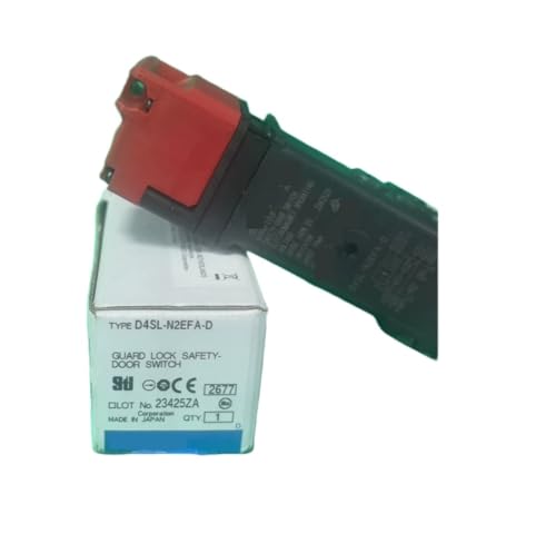 Interruptor de puerta de seguridad D4SL-N2EFA-D con bloqueo mecánico de alta resistencia