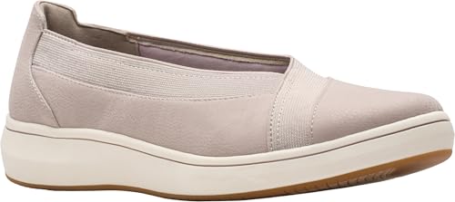 Clarks Clarks Women's BreezeSky Air Cloudsteppers Loafer, Light Grey, 9