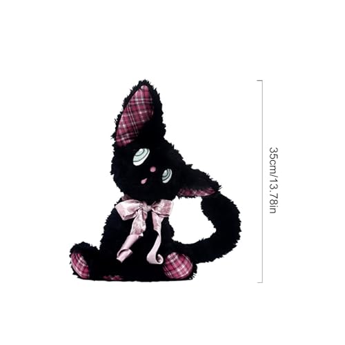 Peluche Chat Kawaii de 35 cm Compagnon de Voyage et Déco de Chambre Cocooning