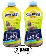 Sunsweet Light Prune Juice, 64 Fl. Oz. (Pack of 2)